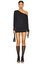 view 1 of 3 Charli Fringe Dress in Black