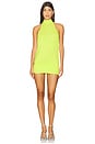 view 1 of 4 Halo Dress in Lime Green