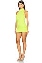 view 2 of 4 Halo Dress in Lime Green