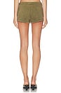view 4 of 6 Micro Booty Short in Khaki