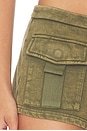 view 6 of 6 Micro Booty Short in Khaki