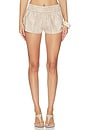 view 2 of 7 The Mia Short in Ecru