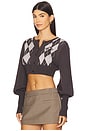 view 2 of 5 The Bubble Cardi in Grey