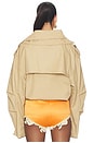view 3 of 4 SWEAT À CAPUCHE TRENCH in Camel