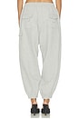 view 5 of 7 Cover Track Pant in Grey Marl