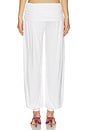view 4 of 6 PANTALON CHARLI LONG  in White