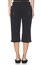 view 4 of 6 PANTALÓN CAPRI TRACKSUIT  in Black