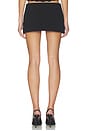 view 4 of 6 THE MINI 스커트 in Black