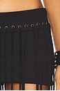 view 6 of 6 Fringe Swim Skirt in Black