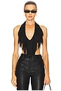 view 1 of 5 The Fringe Bodysuit in Black