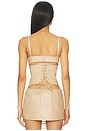 view 3 of 4 The Lazer Cut Corset in Beige