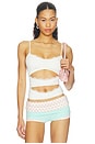 view 1 of 4 Triple Layered Bra Top in White