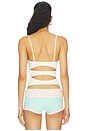 view 3 of 4 Triple Layered Bra Top in White