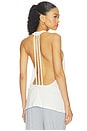 view 1 of 4 Braids Tank Top in White