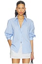 view 1 of 5 Collared Shirt in Blue Gingham