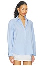 view 2 of 5 Collared Shirt in Blue Gingham