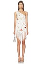 view 5 of 6 Lara Fringe Top in White