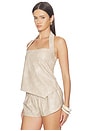 view 2 of 4 The Mia Top in Ecru