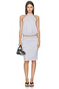 view 4 of 4 Utility Halter Top in Grey Marl