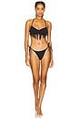 view 1 of 4 Fringe Bikini Set in Black