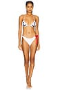 view 1 of 4 The Rae Anchor Bikini Set in White