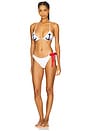 view 2 of 4 The Rae Anchor Bikini Set in White