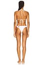 view 3 of 4 The Rae Anchor Bikini Set in White