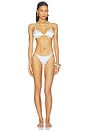 view 1 of 4 The Del Satin Bikini in Ice