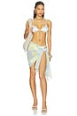 view 4 of 4 The Del Satin Bikini in Ice