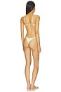view 3 of 3 The Del Satin Bikini in Pearl