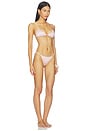 view 2 of 3 MAILLOT DE BAIN 2 PIÈCES THE DEL SATIN  in Powder Rose
