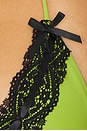 view 5 of 5 Lingerie Bikini in Green & Black