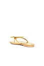 view 3 of 5 Wings Sandal in Gold