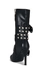 view 3 of 5 BOTTINES SLOUCH BUCKLE  in Black