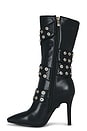 view 5 of 5 BOTTINES SLOUCH BUCKLE  in Black