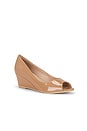 view 2 of 5 Open Toe Wedge Sandal in Bare