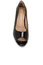 view 5 of 5 Open Toe Wedge Sandal in Black