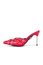 view 6 of 6 The Brigitte Heel in Red