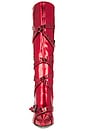 view 4 of 5 Nii Hai Strappy Boots in Metallic Red