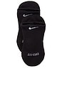 view 5 of 5 Everyday Plus Cushion Training No Show 6 pair sock set in Black & White