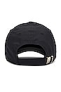 view 4 of 4 NSW DF H86 Metal Swoosh Cap in Black & Metallic Silver