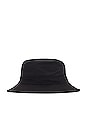 view 4 of 4 Futura Bucket Hat in Black & White