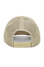 view 2 of 2 Structured Curved Bill Cap in Neutral Olive & Light Bone