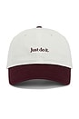 view 1 of 2 Club Cap L in Sail & Burgundy Crush
