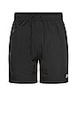 view 1 of 5 Club (NSW) Woven Flow Shorts in Black & White