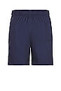 view 2 of 4 Club (NSW) Woven Flow Shorts in Midnight Navy & White
