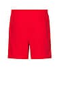 view 2 of 5 M Nk Club Flow Mesh Short in University Red & White