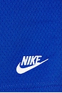 view 4 of 6 Club Flow Mesh Short in Game Royal & White