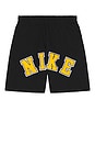 view 4 of 5 Nl Midweight Short in Black & University Gold