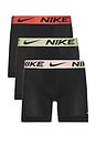 view 1 of 3 Essential Micro Boxer Brief 3 Pack in Black